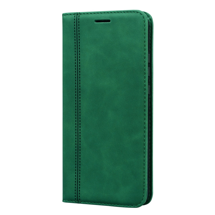 For Huawei P40 Lite E / Y7P Frosted Business Magnetic Horizontal Flip PU Leather Case with Holder & Card Slot & Lanyard