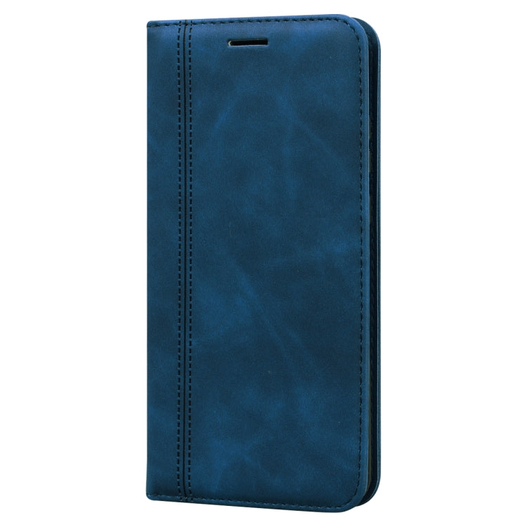 For Huawei Honor 9A Frosted Business Magnetic Horizontal Flip PU Leather Case with Holder & Card Slot & Lanyard