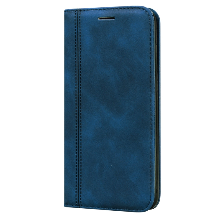 For Huawei Honor 9 Lite Frosted Business Magnetic Horizontal Flip PU Leather Case with Holder & Card Slot & Lanyard