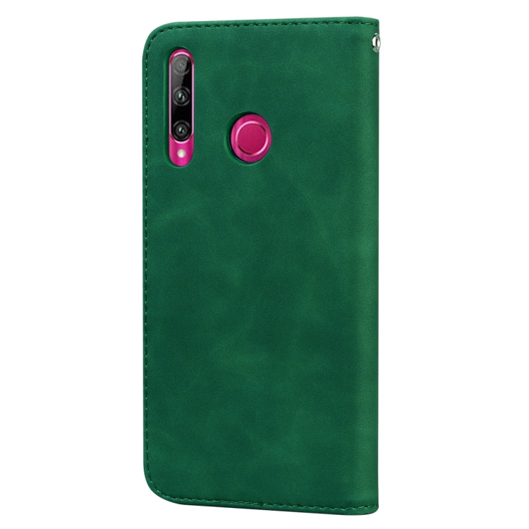 For Huawei Honor 10i / 20i Frosted Business Magnetic Horizontal Flip PU Leather Case with Holder & Card Slot & Lanyard