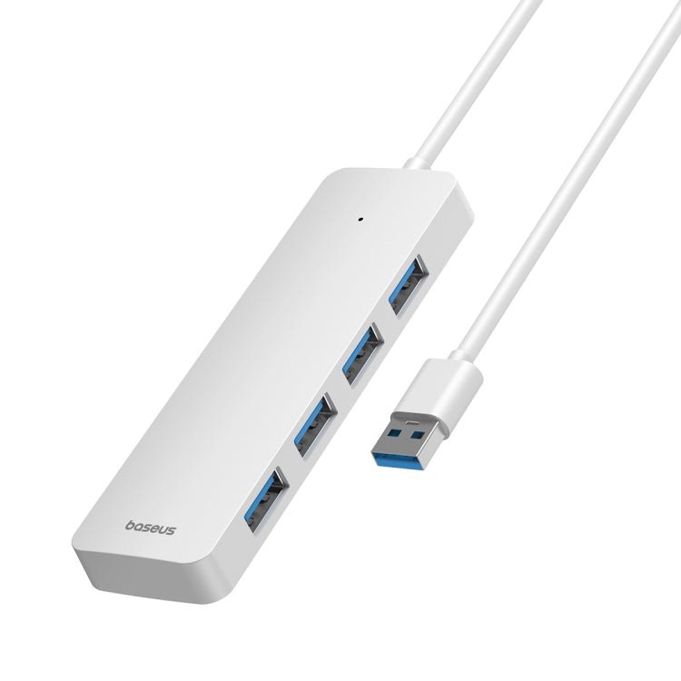 Baseus Ultra Joy Series 4 in 1 USB to USB3.0x4 HUB Adapter, Cable Length: