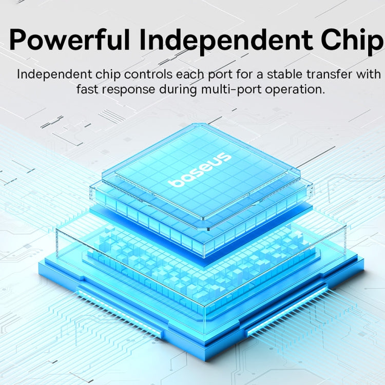 Baseus Ultra Joy Series 4 in 1 USB to USB3.0x4 HUB Adapter, Cable Length: