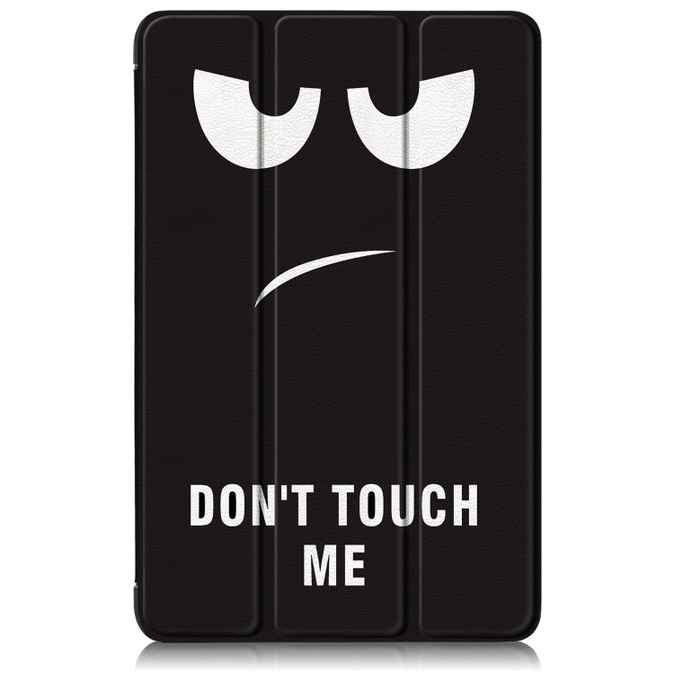 For Lenovo Tab M10 5G 10.6 3-folding Magnetic Buckle Coloured Drawing Leather Smart Tablet Case