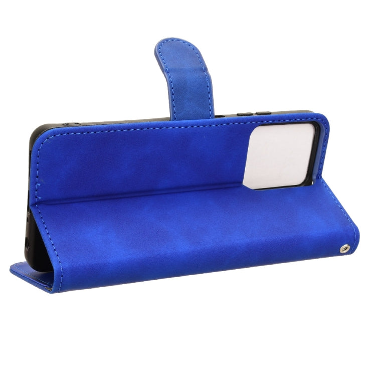 For Blackview OSCAL C70 Skin Feel Magnetic Flip Leather Phone Case