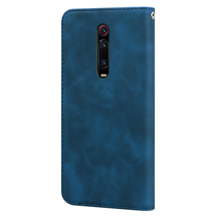 For Xiaomi Redmi K20 Frosted Business Magnetic Horizontal Flip PU Leather Case with Holder & Card Slot & Lanyard