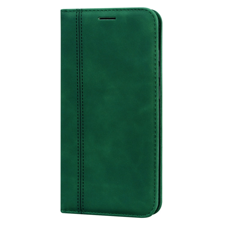 For Xiaomi Redmi 8A Frosted Business Magnetic Horizontal Flip PU Leather Case with Holder & Card Slot & Lanyard