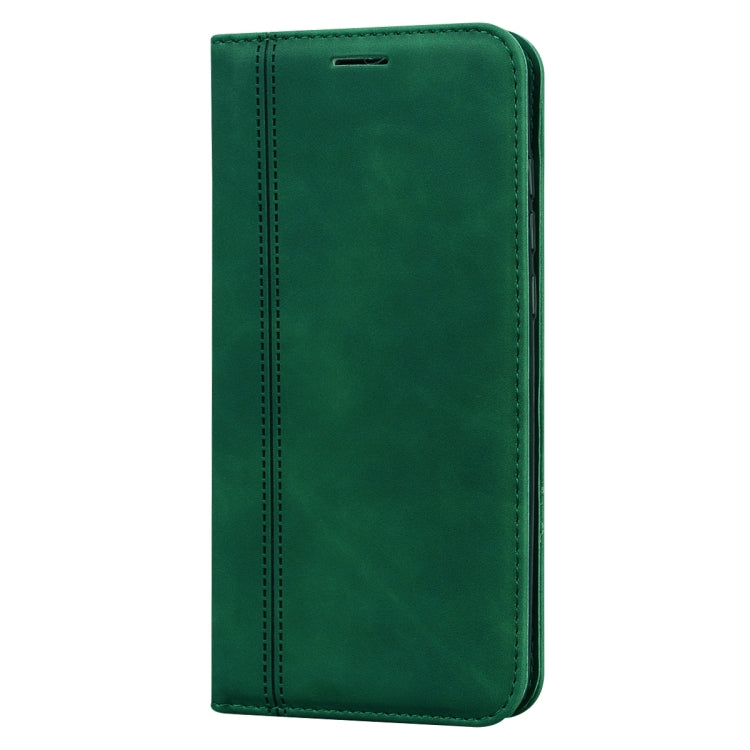 For Xiaomi Mi CC9 / A3 Lite / Mi 9 Lite Frosted Business Magnetic Horizontal Flip PU Leather Case with Holder & Card Slot & Lanyard