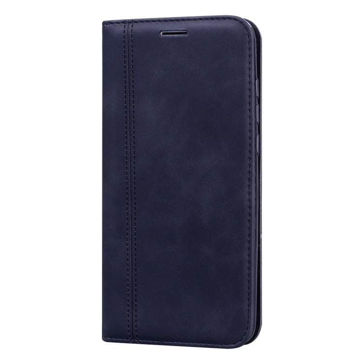 For Xiaomi Mi CC9e Frosted Business Magnetic Horizontal Flip PU Leather Case with Holder & Card Slot & Lanyard
