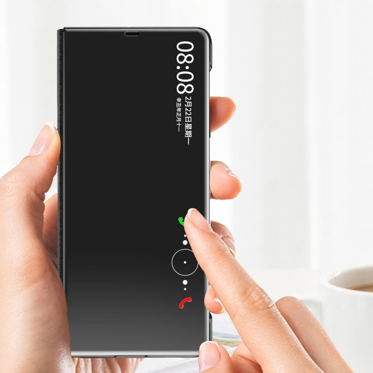 For Honor Magic V2 Electroplated Mirror Protective Phone Case with Holder