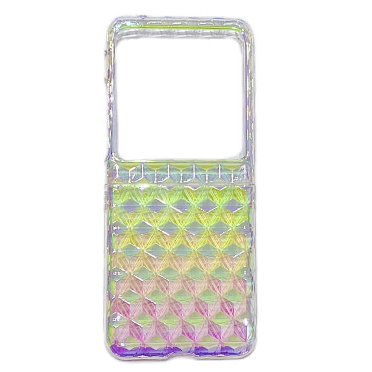 For Motorola Razr 40 Ultra Colorful Diamond Texture PC Phone Case