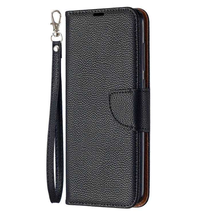 For Xiaomi Redmi Note 9 Litchi Texture Pure Color Horizontal Flip Leather Case with Holder & Card Slots & Wallet & Lanyard