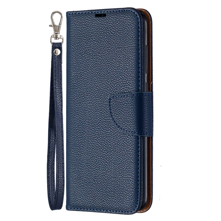 For Xiaomi Redmi Note 9 Litchi Texture Pure Color Horizontal Flip Leather Case with Holder & Card Slots & Wallet & Lanyard