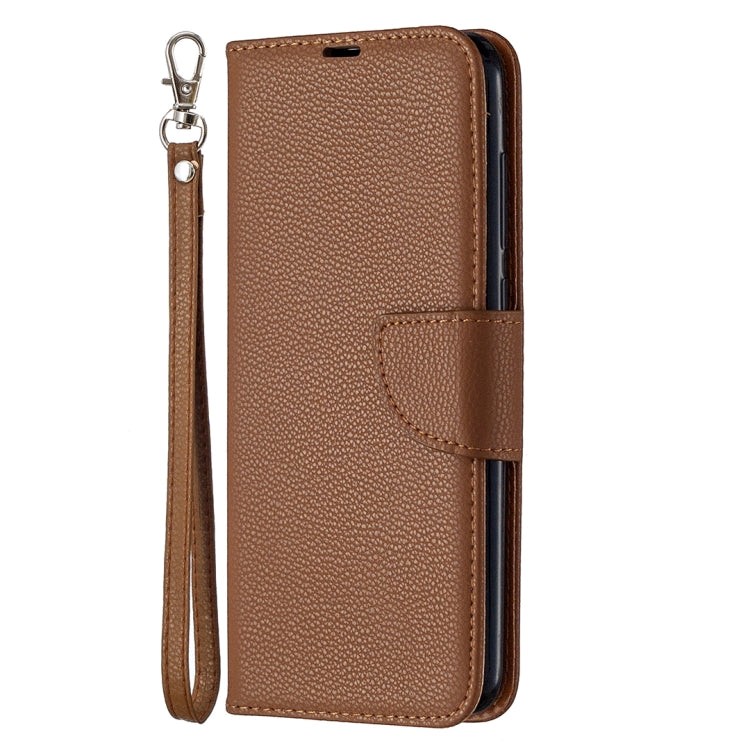 For Xiaomi Redmi Note 9 Litchi Texture Pure Color Horizontal Flip Leather Case with Holder & Card Slots & Wallet & Lanyard