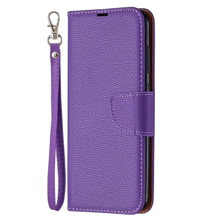 For Xiaomi Redmi Note 9 Litchi Texture Pure Color Horizontal Flip Leather Case with Holder & Card Slots & Wallet & Lanyard