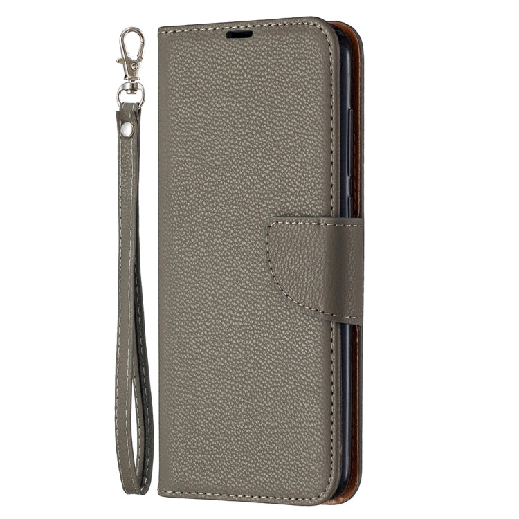 For Xiaomi Redmi Note 9 Litchi Texture Pure Color Horizontal Flip Leather Case with Holder & Card Slots & Wallet & Lanyard