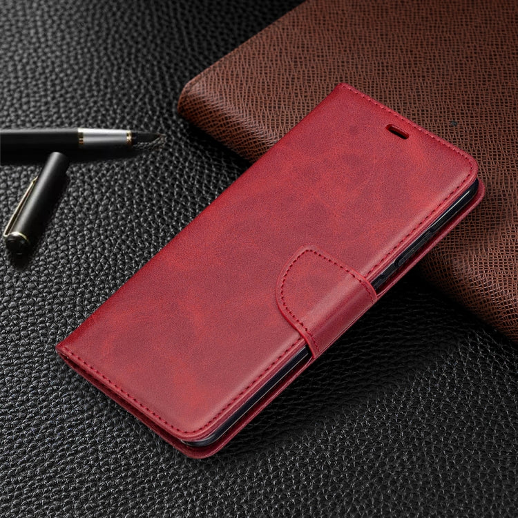 For Nokia 5.3 Retro Lambskin Texture Pure Color Horizontal Flip PU Leather Case with Holder & Card Slots & Wallet & Lanyard