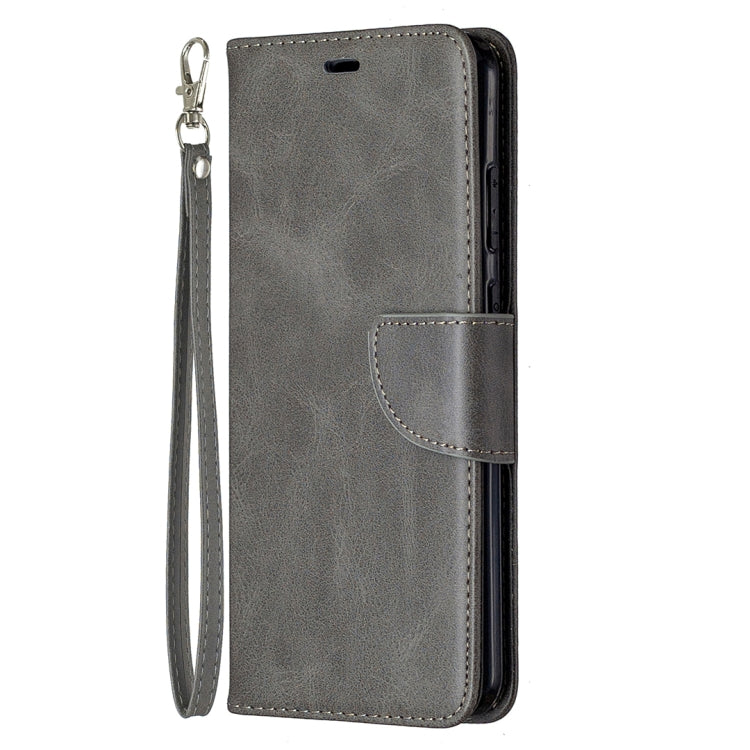 For Nokia 5.3 Retro Lambskin Texture Pure Color Horizontal Flip PU Leather Case with Holder & Card Slots & Wallet & Lanyard