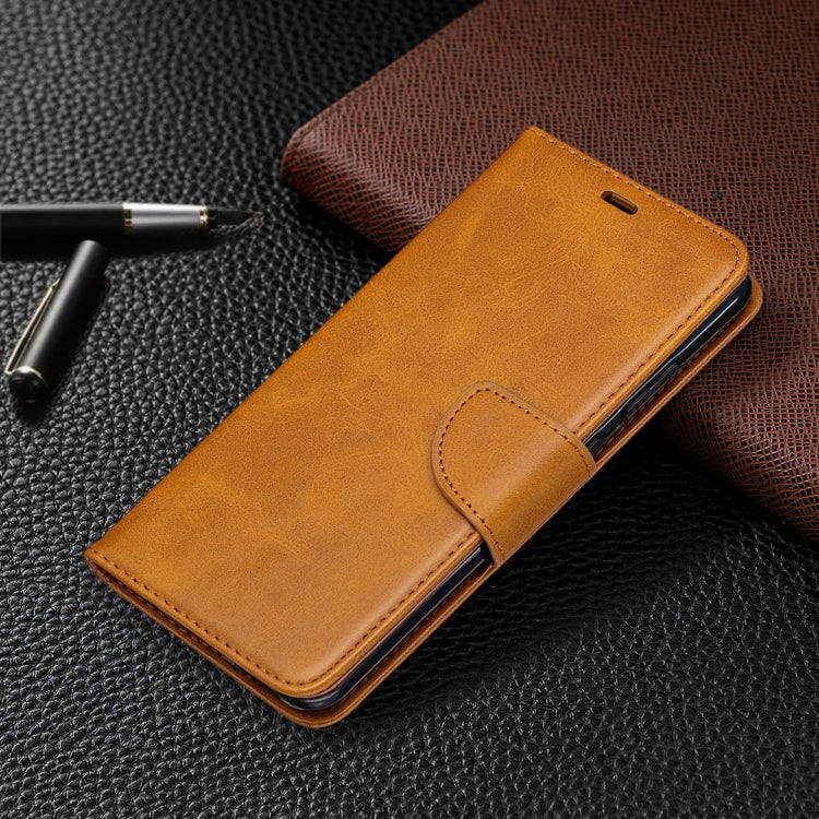 For Nokia 5.3 Retro Lambskin Texture Pure Color Horizontal Flip PU Leather Case with Holder & Card Slots & Wallet & Lanyard