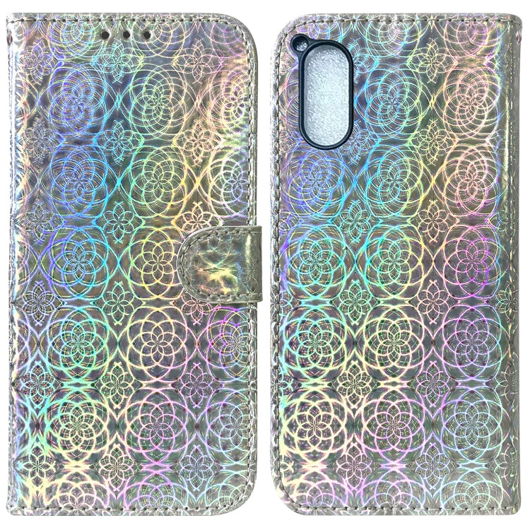 For Sony Xperia 5 V Colorful Magnetic Buckle Leather Phone Case