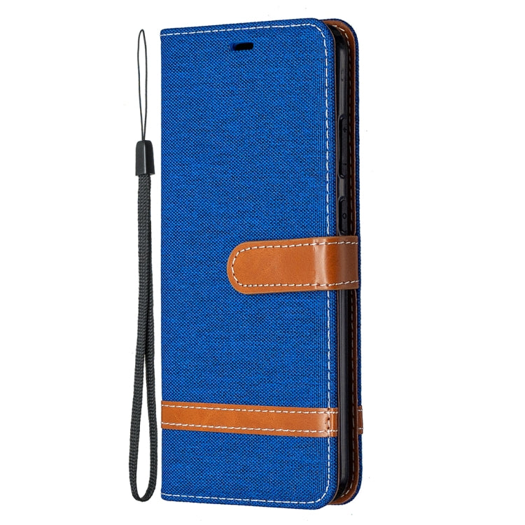 For Nokia 5.3 Denim Texture Horizontal Flip Leather Case with Holder & Card Slots & Wallet & Lanyard