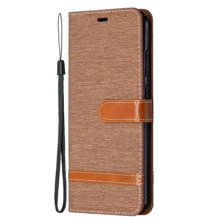 For Nokia 5.3 Denim Texture Horizontal Flip Leather Case with Holder & Card Slots & Wallet & Lanyard
