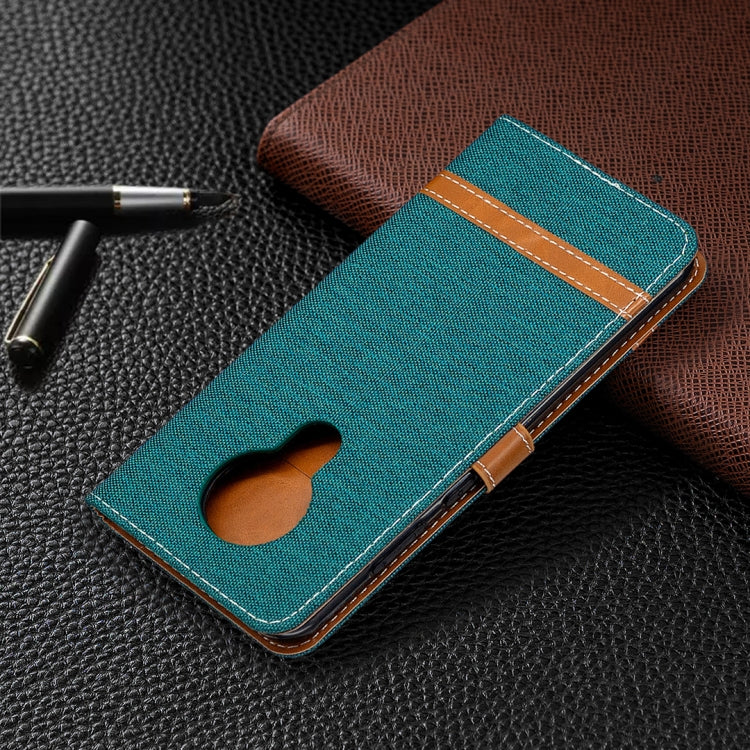 For Nokia 5.3 Denim Texture Horizontal Flip Leather Case with Holder & Card Slots & Wallet & Lanyard