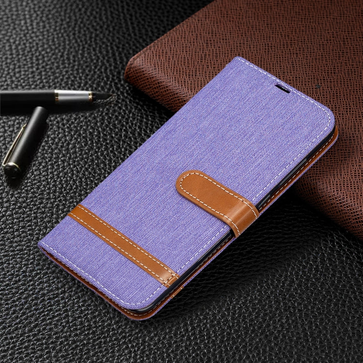 For Xiaomi Redmi Note 9 Denim Texture Horizontal Flip Leather Case with Holder & Card Slots & Wallet & Lanyard
