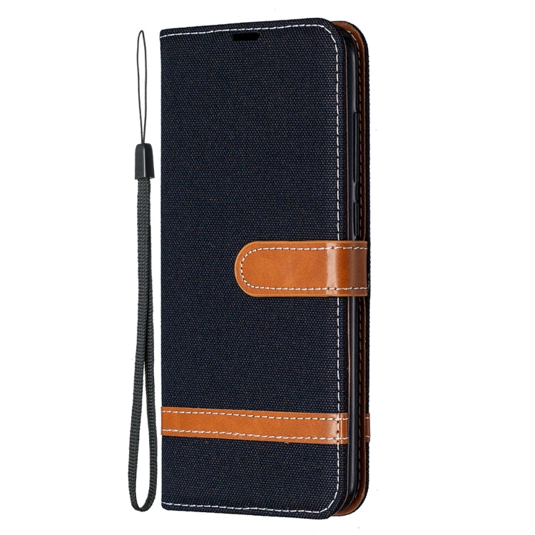 For Xiaomi Redmi Note 9 Denim Texture Horizontal Flip Leather Case with Holder & Card Slots & Wallet & Lanyard