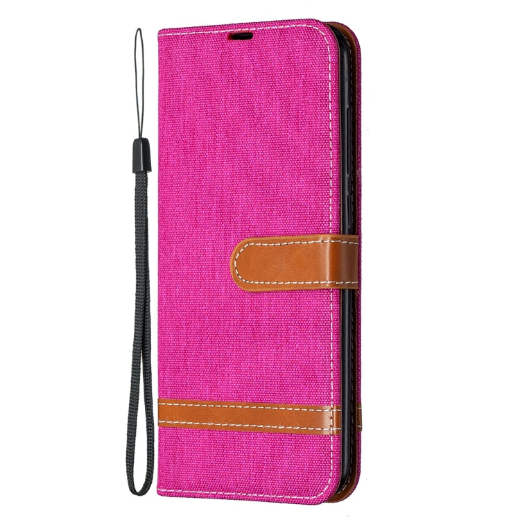 For Xiaomi Redmi Note 9 Denim Texture Horizontal Flip Leather Case with Holder & Card Slots & Wallet & Lanyard