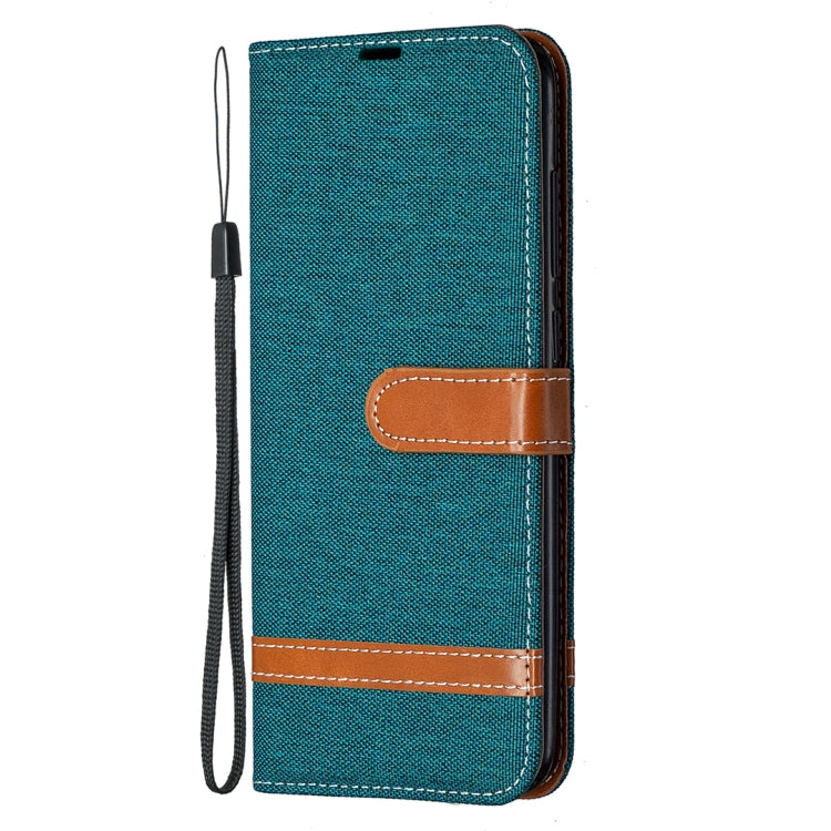 For Xiaomi Redmi Note 9 Denim Texture Horizontal Flip Leather Case with Holder & Card Slots & Wallet & Lanyard