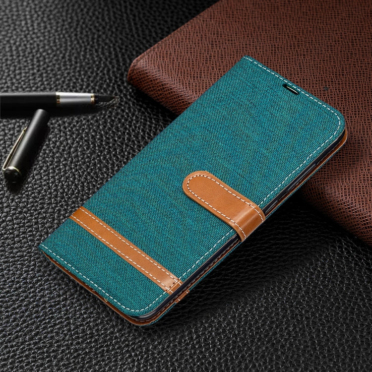 For Xiaomi Redmi Note 9 Denim Texture Horizontal Flip Leather Case with Holder & Card Slots & Wallet & Lanyard