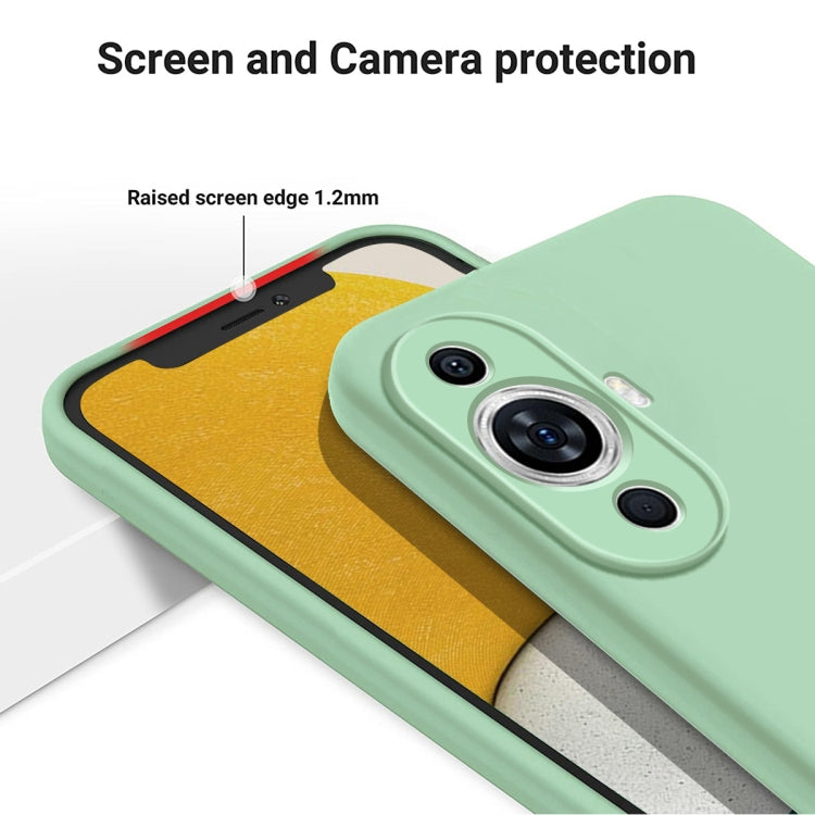 For Huawei Nova 11 Pro / 11 Ultra Solid Color Liquid Silicone Dropproof Full Coverage Protective Case