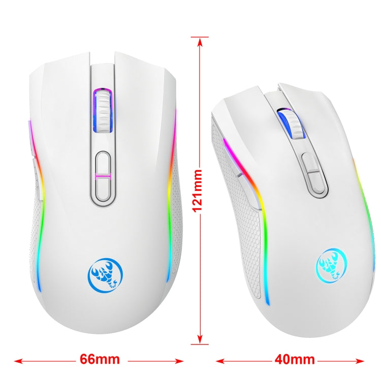 HXSJ T69 4800DPI RGB 2.4GHz Wireless Mouse