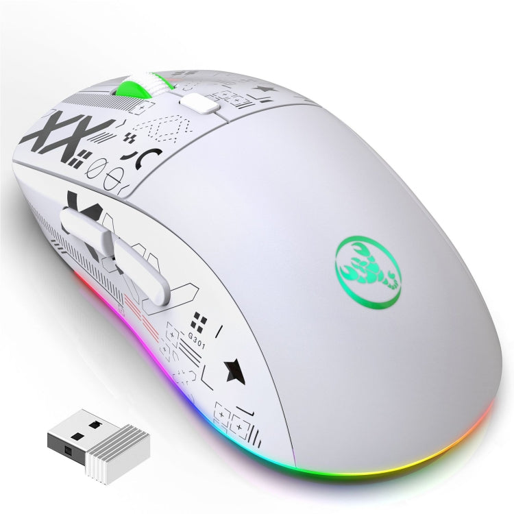 HXSJ T90 RGB Light Three-mode Wireless Gaming Mouse