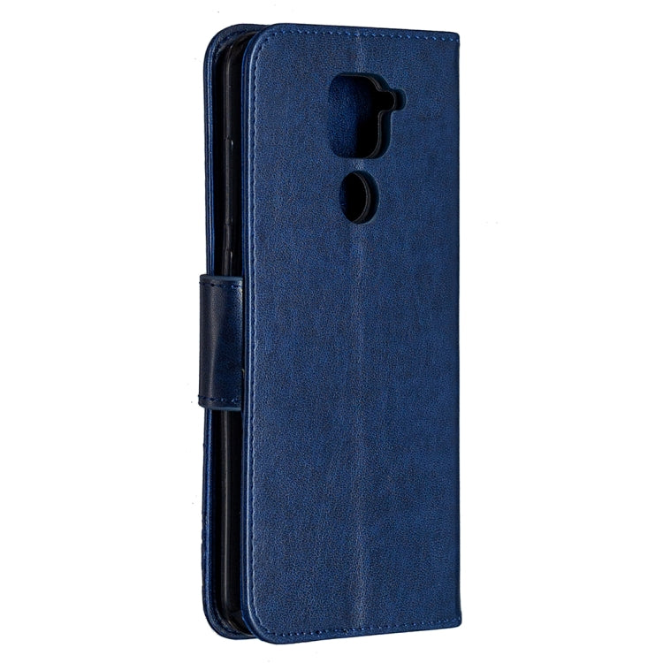For Xiaomi Redmi Note 9 Two Butterflies Embossing Pattern Horizontal Flip Leather Case with Holder & Card Slot & Wallet & Lanyard
