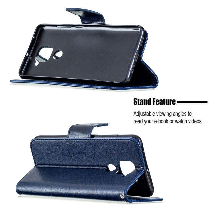 For Xiaomi Redmi Note 9 Two Butterflies Embossing Pattern Horizontal Flip Leather Case with Holder & Card Slot & Wallet & Lanyard