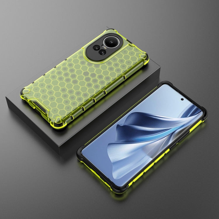 For OPPO Reno10 Global / 10 Pro Global Honeycomb Phone Case