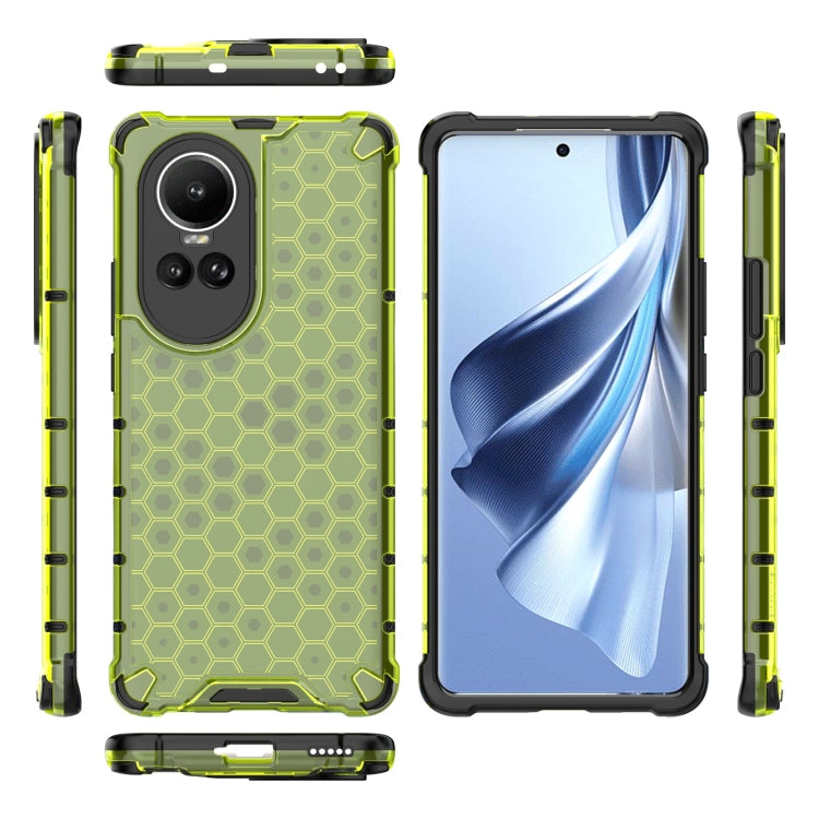 For OPPO Reno10 Global / 10 Pro Global Honeycomb Phone Case