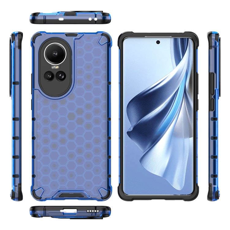 For OPPO Reno10 Global / 10 Pro Global Honeycomb Phone Case