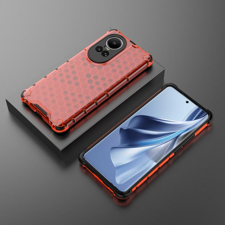 For OPPO Reno10 Global / 10 Pro Global Honeycomb Phone Case