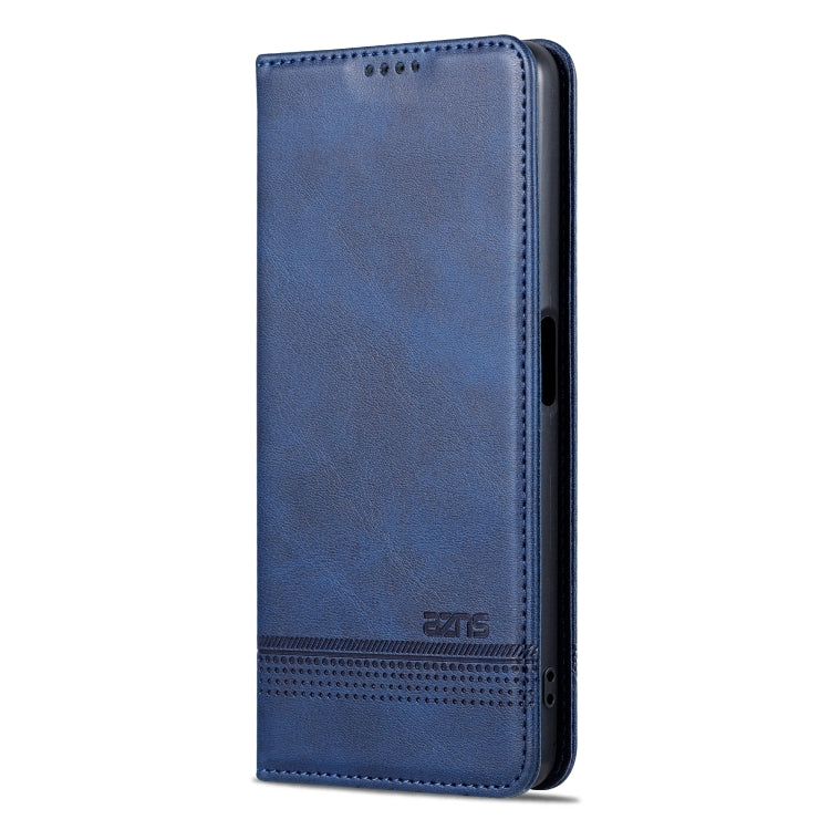 For OPPO K11x AZNS Magnetic Calf Texture Flip Leather Phone Case