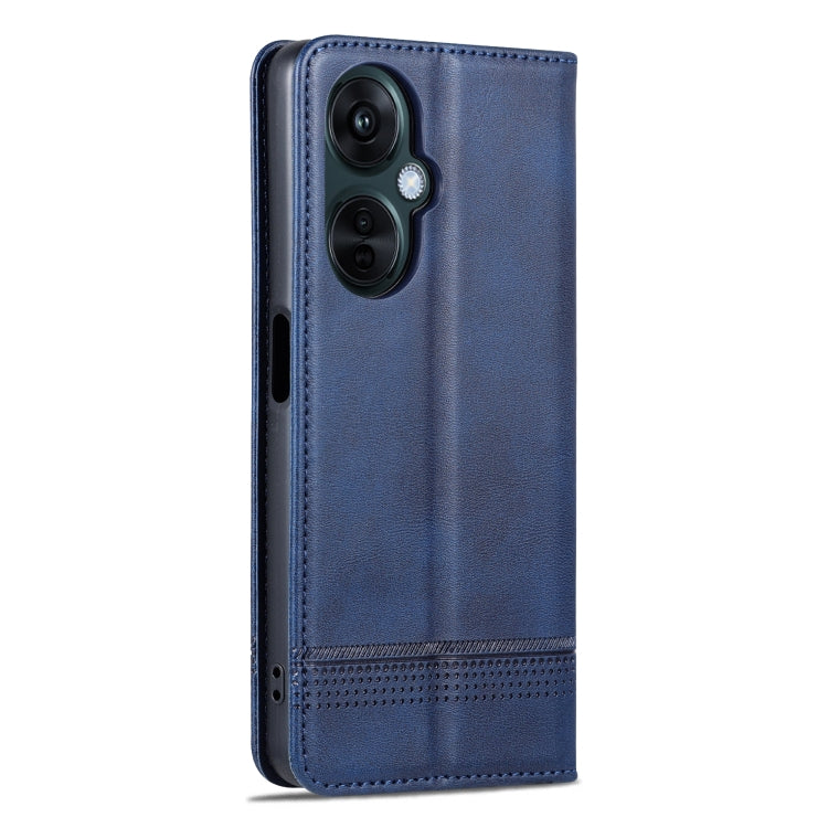 For OPPO K11x AZNS Magnetic Calf Texture Flip Leather Phone Case