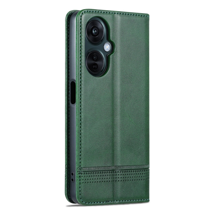 For OPPO K11x AZNS Magnetic Calf Texture Flip Leather Phone Case