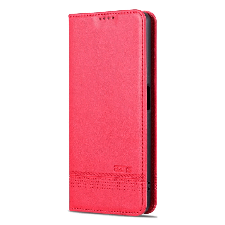 For OPPO K11x AZNS Magnetic Calf Texture Flip Leather Phone Case