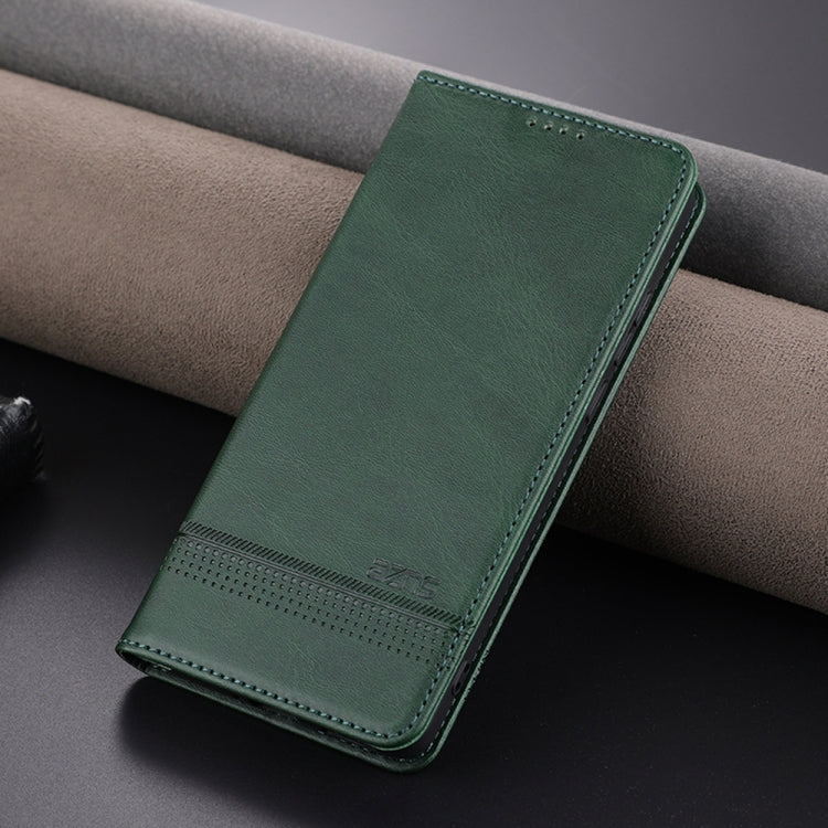 For OPPO K11 5G / OnePlus Nord CE3 AZNS Magnetic Calf Texture Flip Leather Phone Case