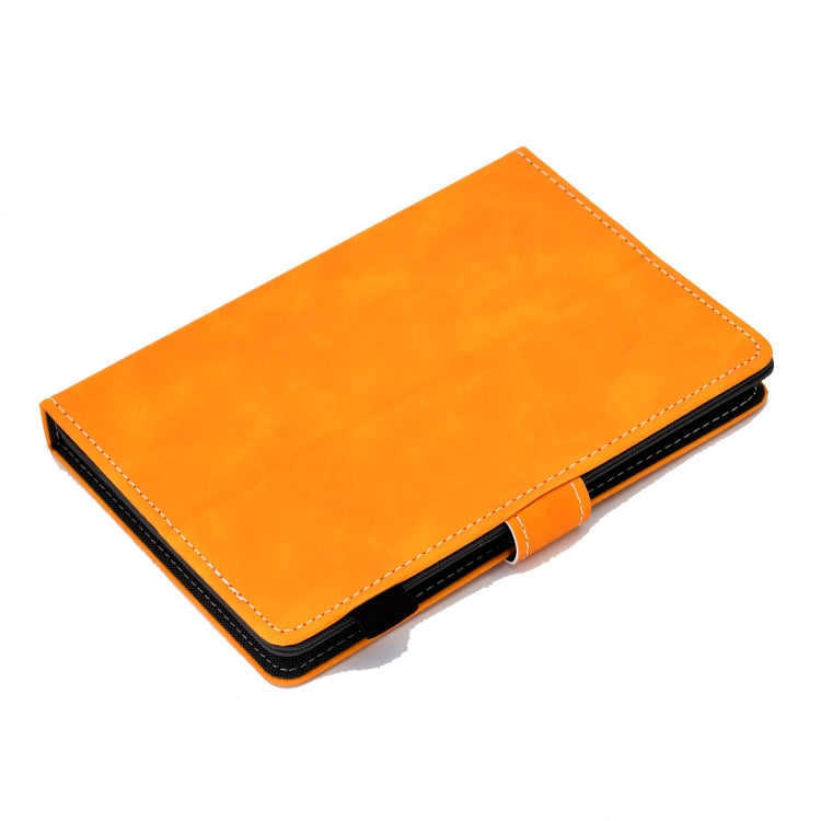 For 7 inch Tablet PC Universal Cowhide Texture Horizontal Flip Leather Case with Holder & Card Slots & Pen Slot