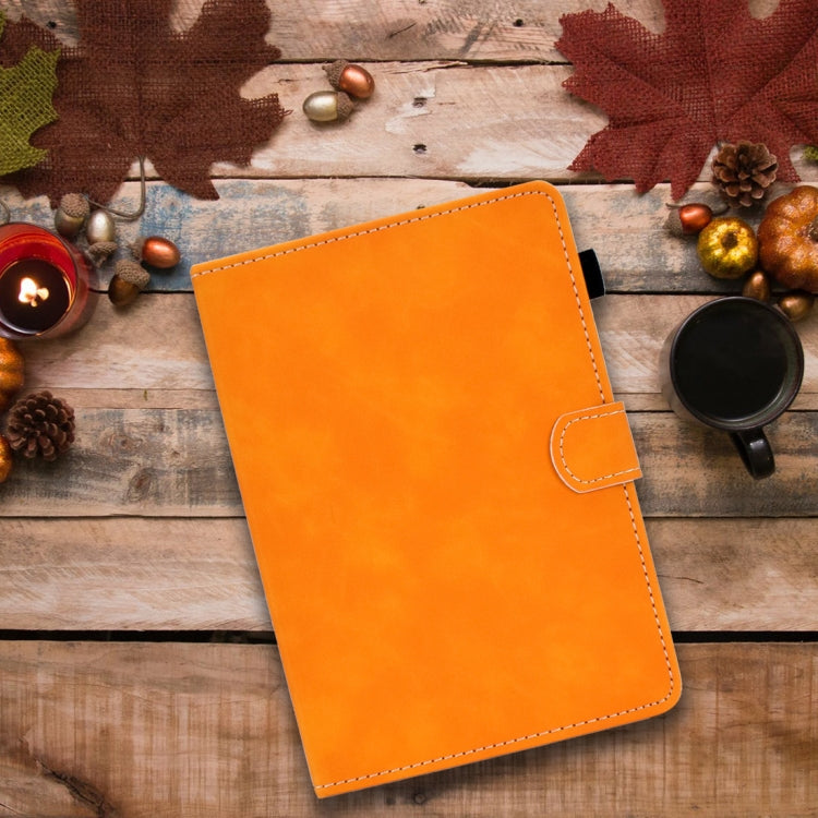 For 7 inch Tablet PC Universal Cowhide Texture Horizontal Flip Leather Case with Holder & Card Slots & Pen Slot