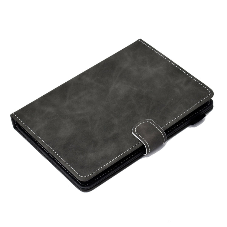 For 7 inch Tablet PC Universal Cowhide Texture Horizontal Flip Leather Case with Holder & Card Slots & Pen Slot