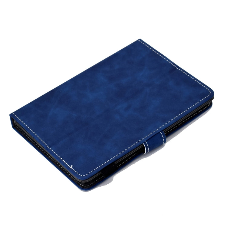 For 7 inch Tablet PC Universal Cowhide Texture Horizontal Flip Leather Case with Holder & Card Slots & Pen Slot