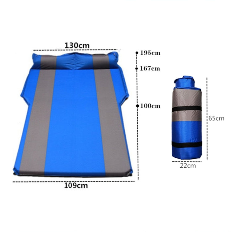 Universal Car Polyester Pongee Sleeping Mat Mattress Off-road SUV Trunk Travel Inflatable Mattress Air Bed, Size:195 x 130 x 109cm